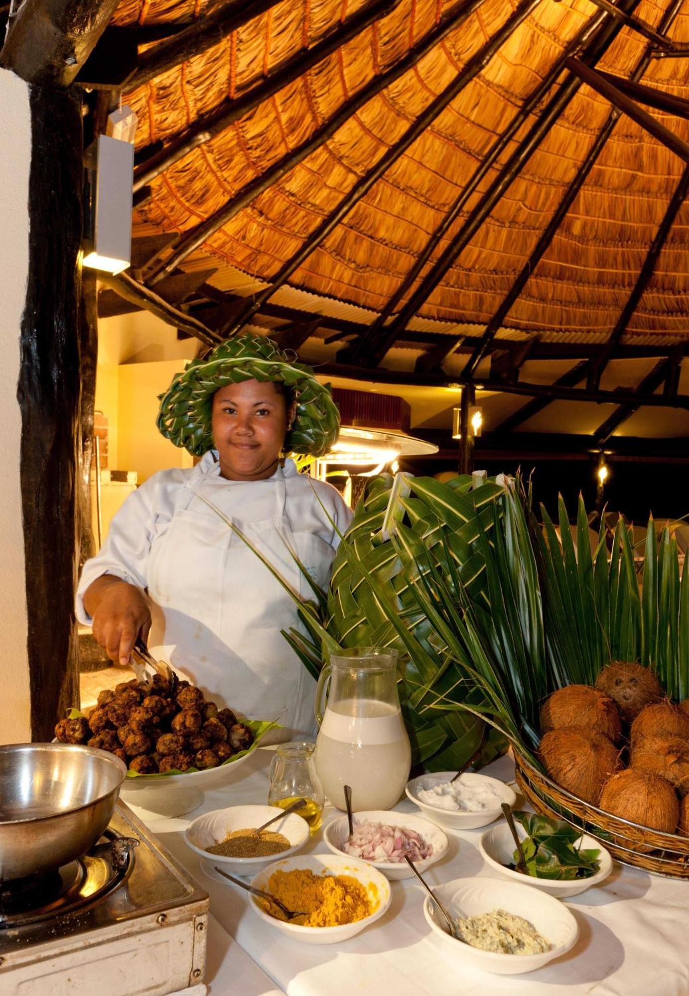 Paradise Sun Hotel Seychelles Anse Volbert Village Ristorante foto